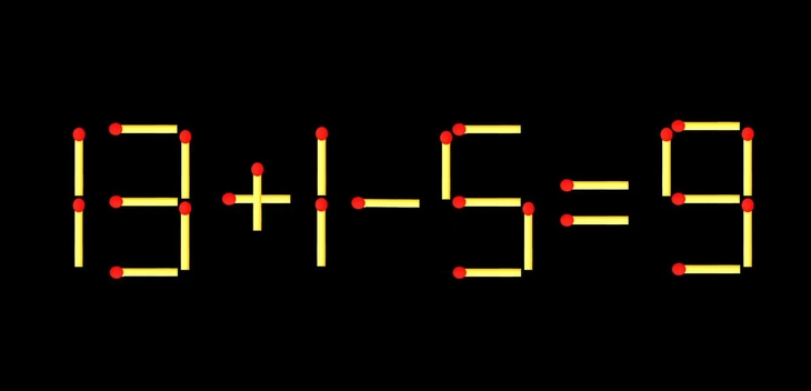 Thử tài IQ: Di chuyển một que diêm để 13+16=9 thành phép tính đúng - Ảnh 2.