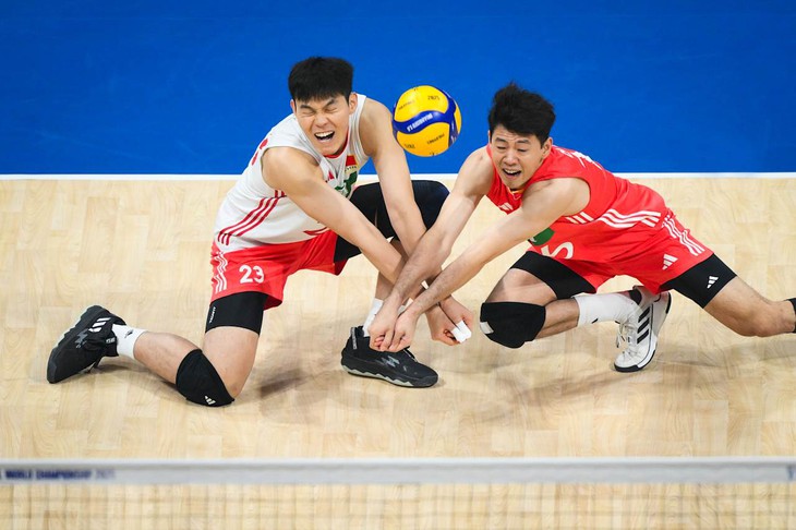 Trung Quốc tệ nhất nhóm châu Á ở Giải bóng chuyền thế giới - Ảnh 1.