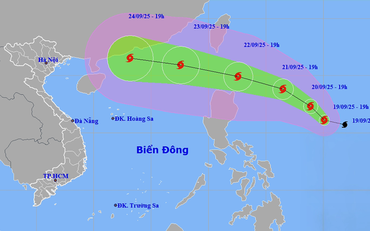 Thời tiết hôm nay 20-9: Bắc Bộ nắng, Nam Bộ mưa dông - Ảnh 2.