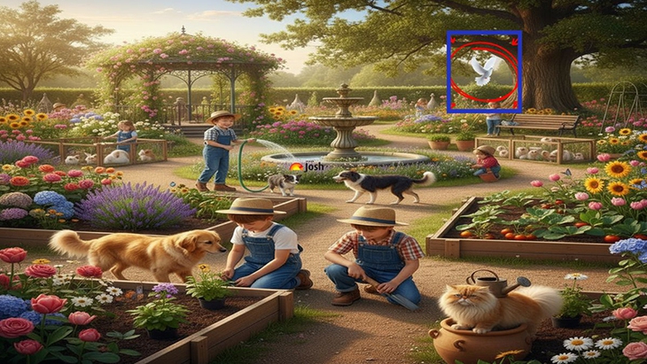 Thiên tài mới thấy con chim bồ câu ẩn giấu ở đâu? - Ảnh 2.