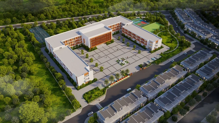Khởi công trường liên cấp FPT tại đô thị Eco Central Park của Ecopark - Ảnh 3.