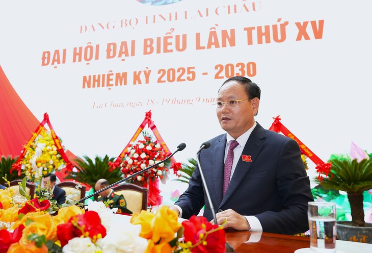 Ông Lê Minh Ngân làm Bí thư Tỉnh ủy Lai Châu - Ảnh 1.