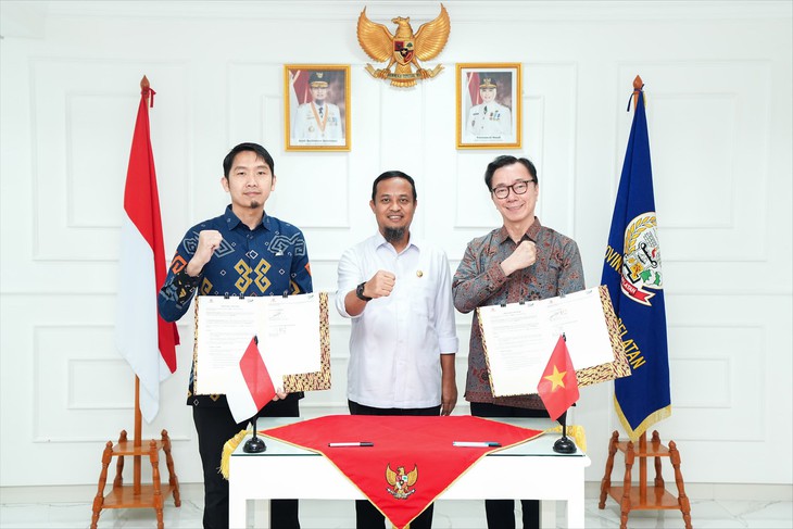Vingroup ký biên bản ghi nhớ hợp tác phát triển dự án năng lượng tái tạo tại Indonesia  - Ảnh 1.