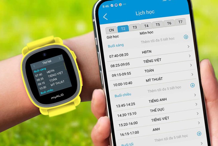 Đồng hồ trẻ em có gọi video, định vị GPS, xem thời khóa biểu - Ảnh 2.