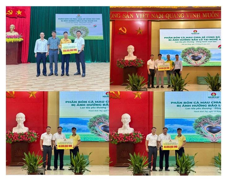 PVCFC đồng hành cùng đồng bào Nghệ An sau thiên tai - Ảnh 1.