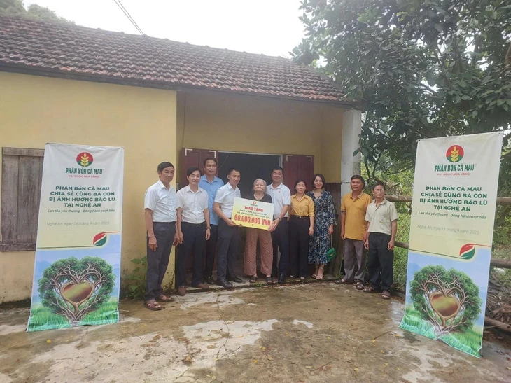 PVCFC đồng hành cùng đồng bào Nghệ An sau thiên tai - Ảnh 3.