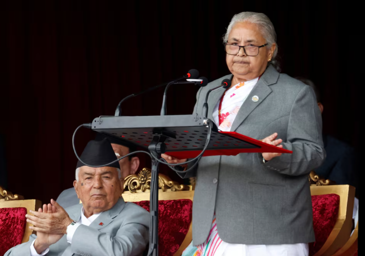 Thủ tướng lâm thời Nepal cam kết khắc phục 'sai lầm' sau làn sóng biểu tình Gen Z - Ảnh 1.