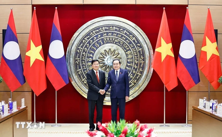 Lào cử đoàn chiến sĩ tham gia diễu binh là sự cổ vũ to lớn với Việt Nam - Ảnh 3. Lào - Ảnh 3.