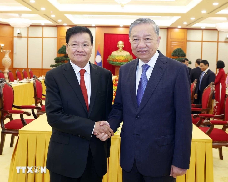 Lào cử đoàn chiến sĩ tham gia diễu binh là sự cổ vũ to lớn với Việt Nam - Ảnh 1. Lào - Ảnh 1.