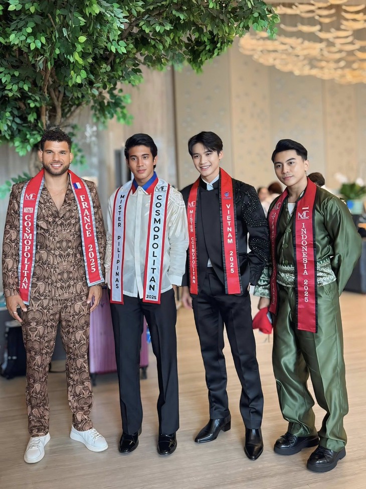 Đinh Sỹ Tú và những ứng viên Đông Nam Á sáng giá tại Mister Cosmopolitan 2025 - Ảnh 8. Đinh Sỹ Tú và những ứng viên Đông Nam Á sáng giá tại Mister Cosmopolitan 2025 - Ảnh 8.