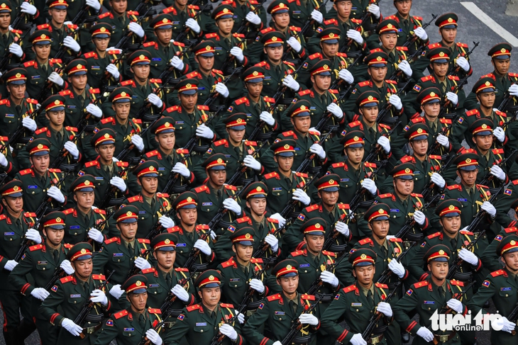 diễu binh - Ảnh 3.