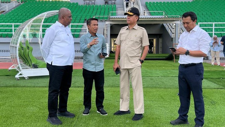 Indonesia giới hạn khán giả đến sân tại vòng loại U23 châu Á 2026 - Ảnh 1.