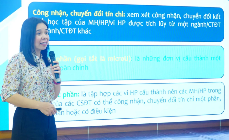 Đột phá đào tạo: Đại học Quốc gia TP.HCM công nhận tín chỉ từ THPT, liên ngành, liên trường - Ảnh 1.