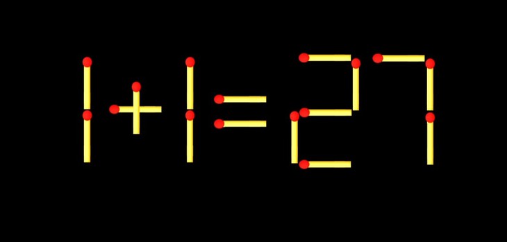 Thử tài IQ: Di chuyển một que diêm để 13+8=4 thành phép tính đúng - Ảnh 5.