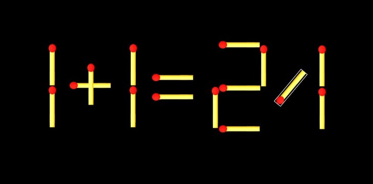 Thử tài IQ: Di chuyển một que diêm để 13+8=4 thành phép tính đúng - Ảnh 6.