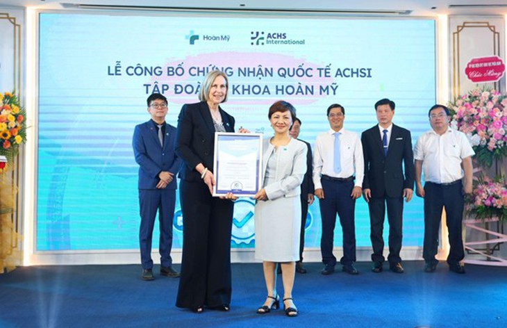 Tập đoàn y khoa Hoàn Mỹ đạt chuẩn quốc tế ACHSI toàn diện - Ảnh 1.