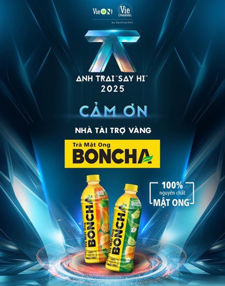 Trà mật ong BONCHA - nhà tài trợ vàng cho Anh Trai 'Say Hi' 2025 - Ảnh 3.