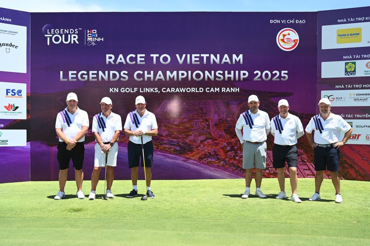 Khai mạc chặng 2 Giải golf Vietnam Legends Championship 'Race to Legends' - Ảnh 1.