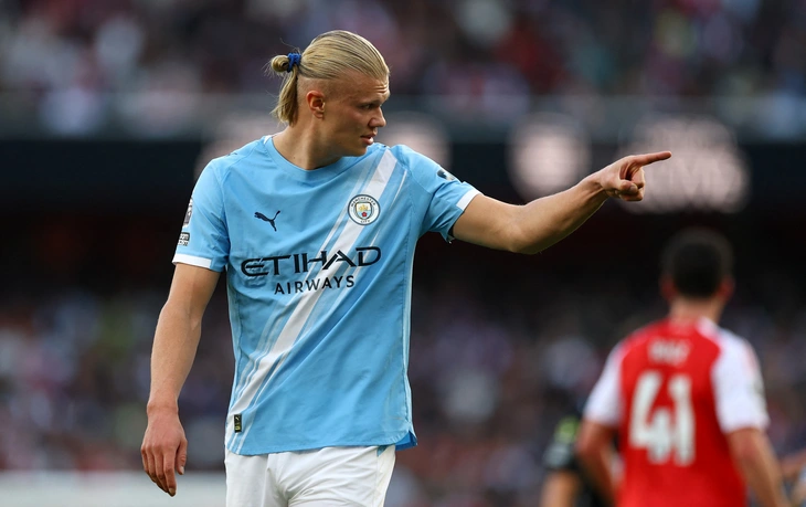 Man City 'tử thủ' bất thành, mất điểm phút cuối trước Arsenal - Ảnh 1.