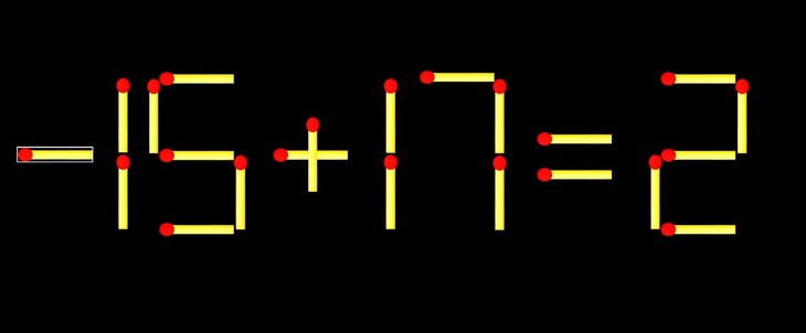 Thử tài IQ: Di chuyển một que diêm để 15+7=9 thành phép tính đúng - Ảnh 4.