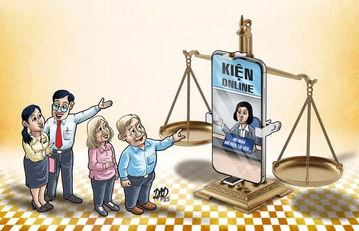 Khởi kiện online: Tiện hay thêm khó? - Ảnh 1.