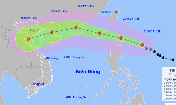 Siêu bão Ragasa tương đương Yagi, dự báo vào Quảng Ninh - Hà Tĩnh ngày 25-9 - Ảnh 3.