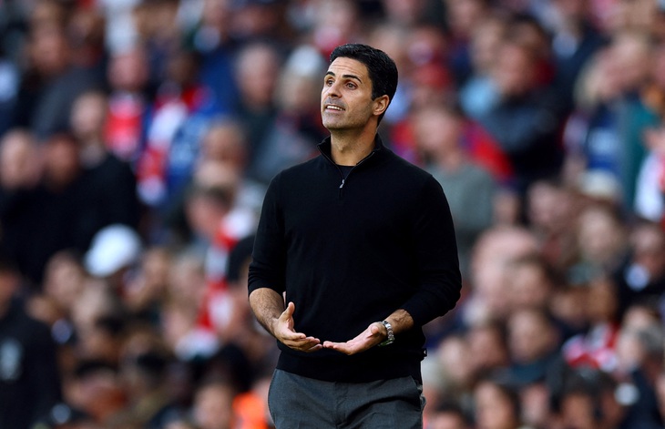 HLV Arteta: 'Arsenal ép cho Man City thở không nổi' - Ảnh 1.