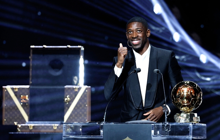 Ousmane Dembele giành Quả bóng vàng 2025 - Ảnh 1.