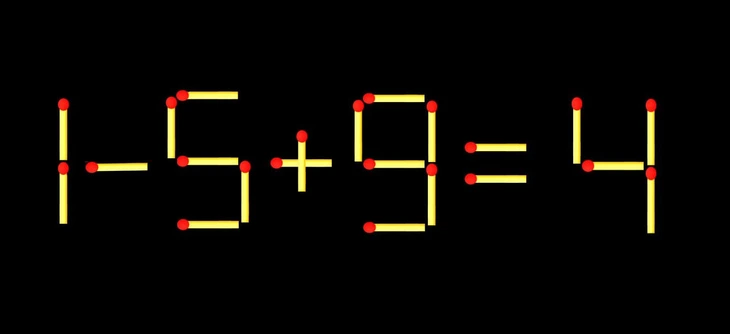 Thử tài IQ: Di chuyển một que diêm để 16+9=4 thành phép tính đúng - Ảnh 2.