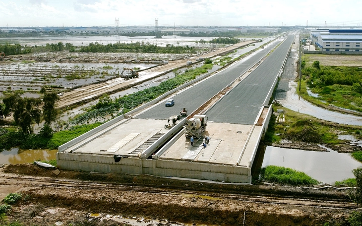 Xem hiện trạng đường Hải Sơn - Tân Đô của Tây Ninh chờ kết nối đường Võ Văn Kệt nối dài của TP.HCM - Ảnh 12.