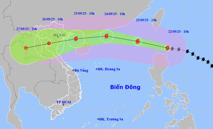 Siêu bão Ragasa sẽ vượt qua Yagi để thành cơn bão mạnh nhất 30 năm qua trên Biển Đông? - Ảnh 3.