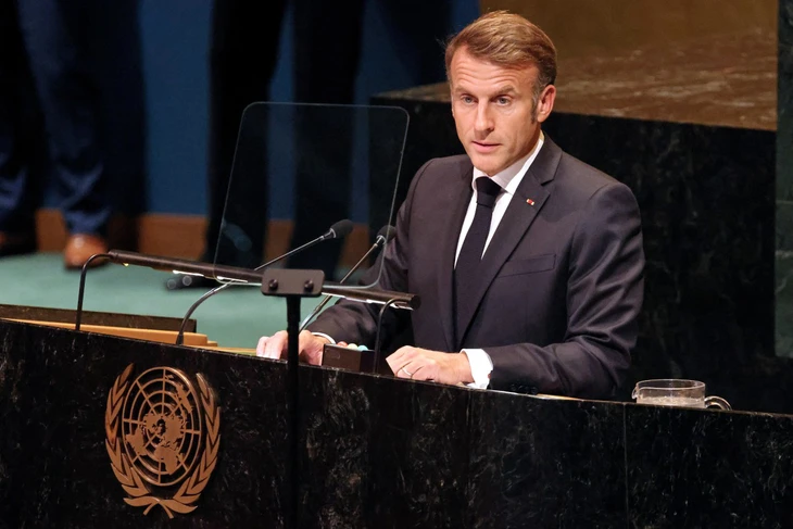 Tổng thống Pháp Macron: EU chỉ còn nhập năng lượng Nga ở mức 'rất nhỏ' - Ảnh 1.