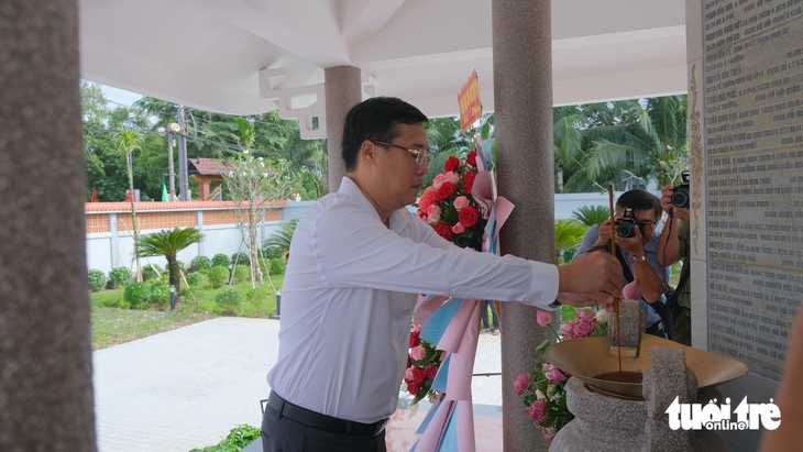 Đồng Tháp khánh thành Khu lưu niệm Chi bộ An Nam Cộng sản Đảng - Ảnh 1.