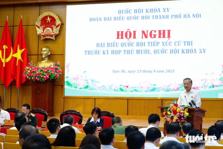Tổng Bí thư Tô Lâm: Đừng để chưa tăng lương đã tăng giá - Ảnh 1.