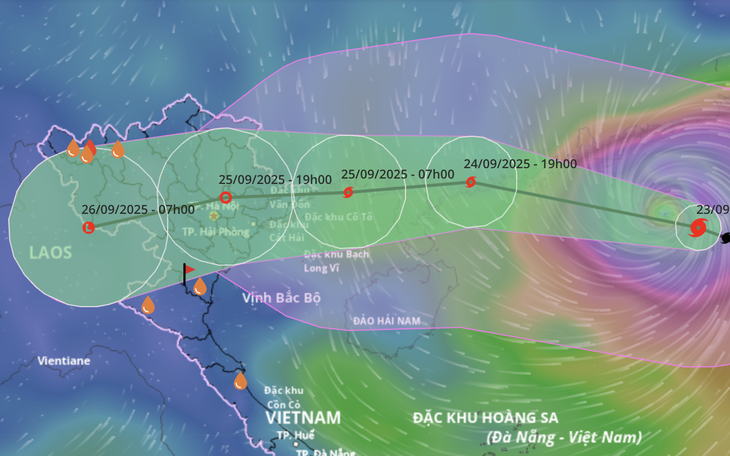 Bão Bualoi chưa vào, miền núi Quảng Trị đã chia cắt cục bộ, lực lượng vũ trang sẵn sàng ứng phó - Ảnh 2.