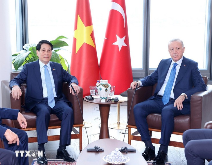 Chủ tịch nước gặp lãnh đạo Thổ Nhĩ Kỳ, Iraq và Đại hội đồng Liên hợp quốc - Ảnh 3.