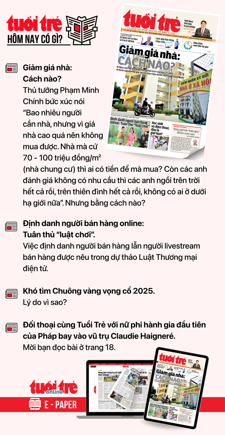 Tin tức sáng 25-9: Đề xuất sáp nhập trường mầm non, phổ thông quy mô nhỏ; Lợi nhuận chủ đất tăng - Ảnh 7.
