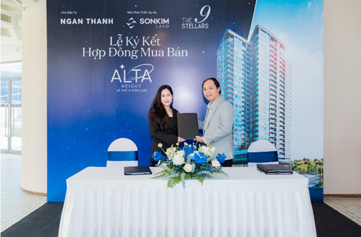 SonKim Land ký hợp đồng mua bán căn hộ Alta Height tại The 9 Stellars - Ảnh 1.