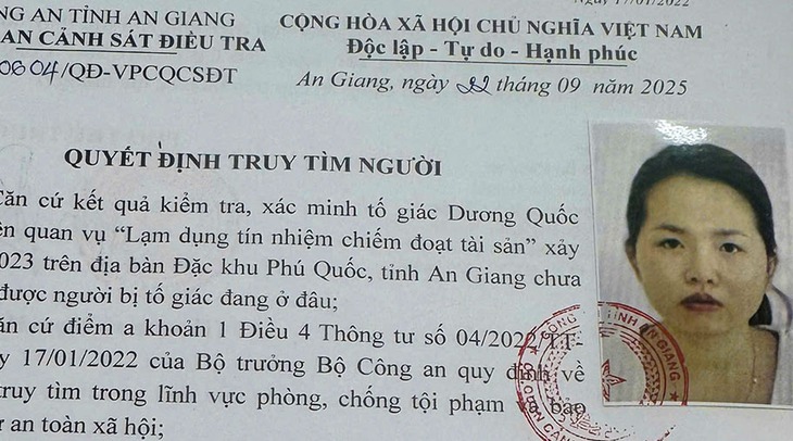 Mở hụi trên Zalo, một người phụ nữ ở Phú Quốc chiếm đoạt khoảng 4 tỉ đồng - Ảnh 1.