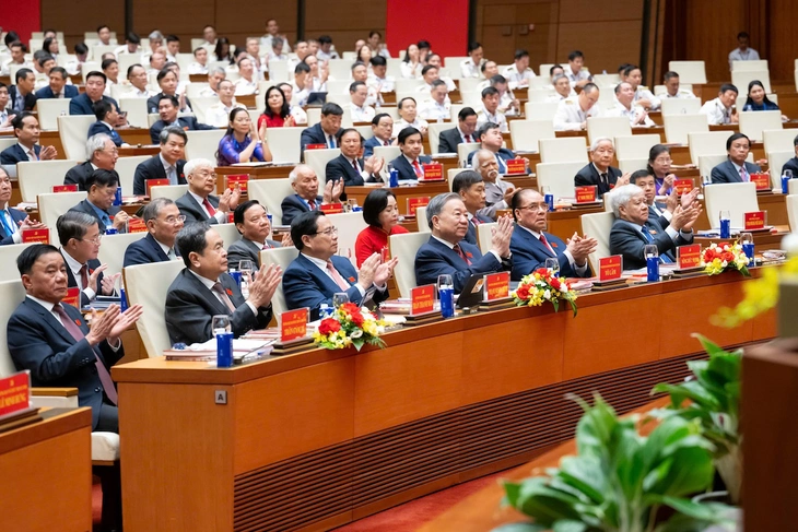 Tổng Bí thư Tô Lâm: Kiên quyết phòng ngừa tác động tiêu cực của lợi ích nhóm, hướng lái chính sách - Ảnh 3.
