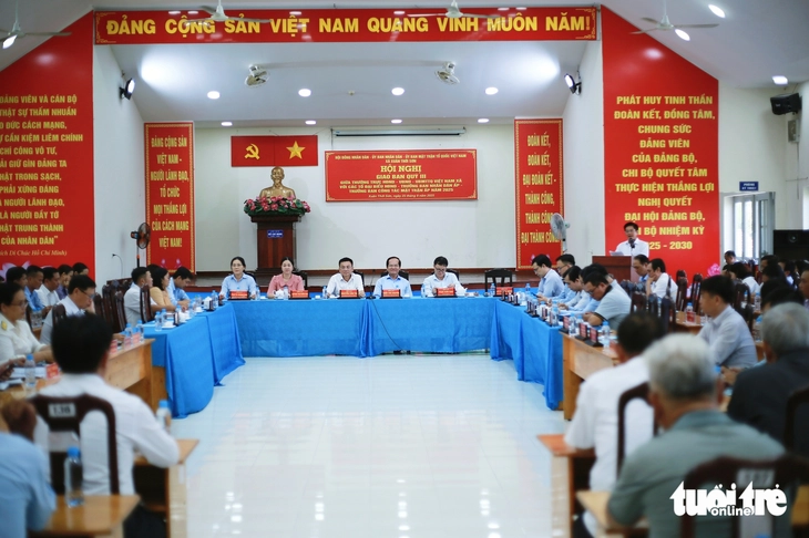 Xã Xuân Thới Sơn vận động bàn giao mặt bằng cho dự án khu đô thị Đại học Quốc tế - Ảnh 3.