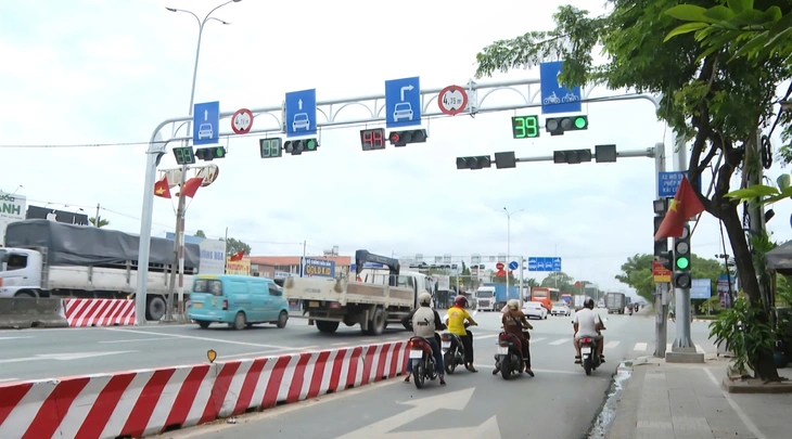 Sẽ lắp đèn tín hiệu AI tại nút giao ngã ba Khu công nghiệp Mỹ Xuân A - Ảnh 3.
