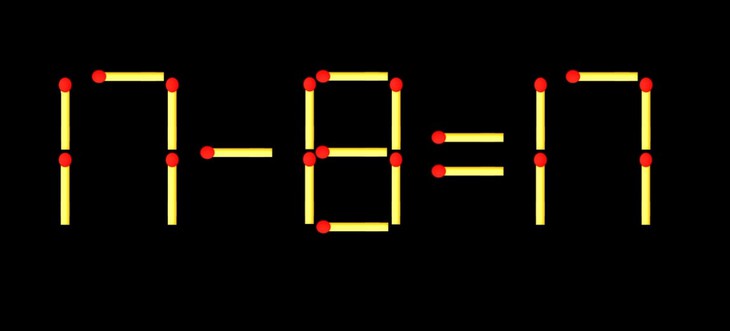 Thử tài IQ: Di chuyển một que diêm để 11+4=9 thành phép tính đúng - Ảnh 5.