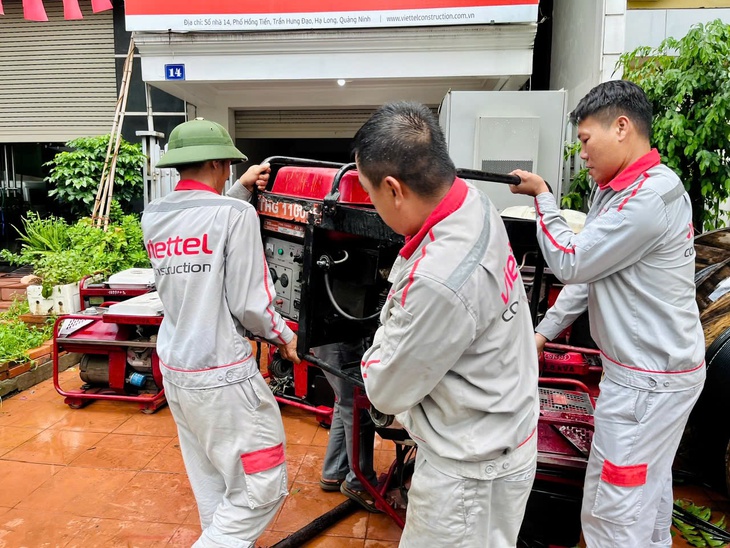 Viettel đảm bảo duy trì mạng lưới trong và sau bão Ragasa - Ảnh 3.