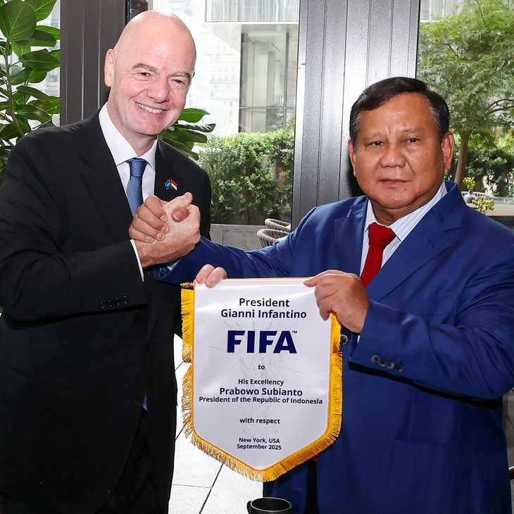 Chủ tịch FIFA mong tuyển Indonesia giành vé dự World Cup 2026 - Ảnh 1.
