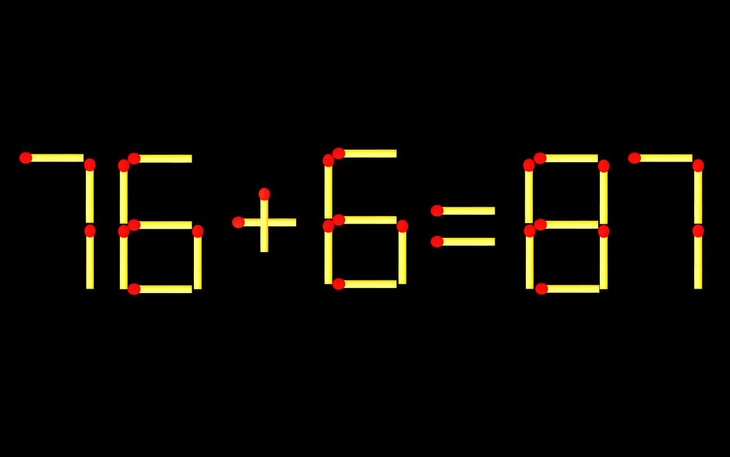 Thử tài IQ: Di chuyển một que diêm để 39x5=3 thành phép tính đúng - Ảnh 7.