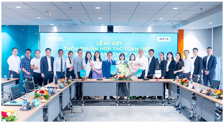 ABBANK bắt tay MISA: Hỗ trợ doanh nghiệp vừa và nhỏ - Ảnh 1.