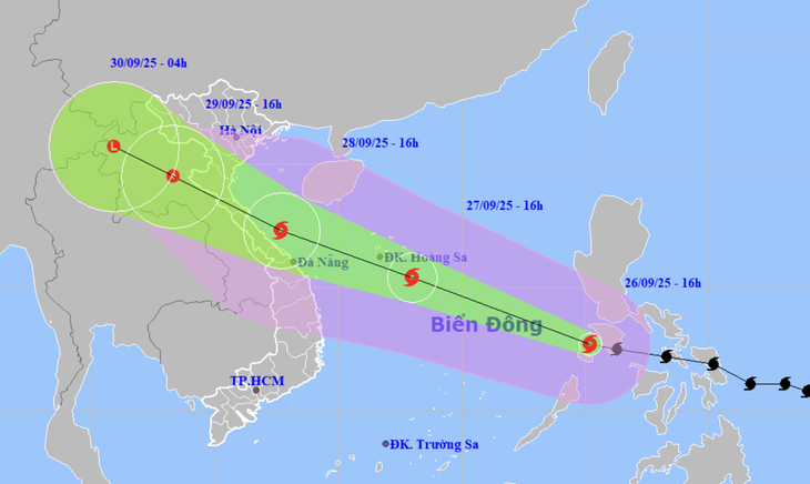 Bão Bualoi khác xa bão Ragasa, Thứ trưởng lo người dân chủ quan - Ảnh 1.