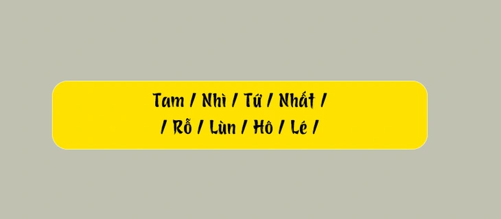 Thử tài tiếng Việt: Đây là thành ngữ nào? - Ảnh 1.