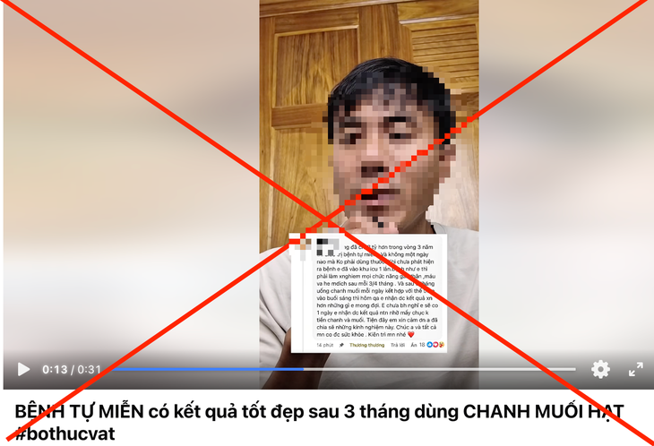 Quá nguy hiểm khi nhiều người bỏ điều trị để ‘chữa bách bệnh’ bằng nước chanh, muối hột - Ảnh 1.